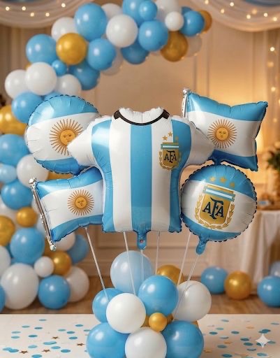 Set globo myler de Argentina