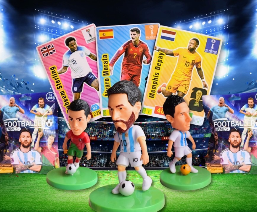 Paquete sorpresa de jugadores del mundial