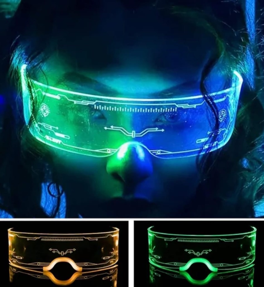 Anteojo futurista Led