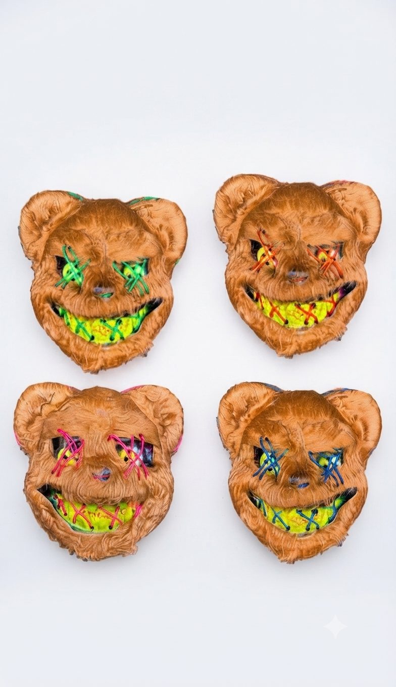 Máscara Oso Peluche